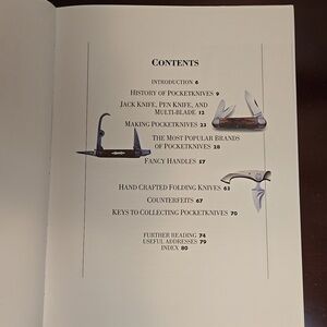 Pocket Knives Collectors Reference Guide Book